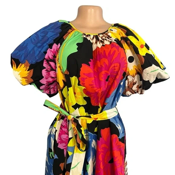 Christopher John Rogers X Target Floral Puff Sleeve Dress - Picture 3 of 9